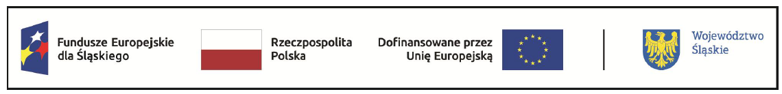 Fundusze Europejskie dla Śląskiego, Rzeczpospolita Polska, Dofinansowane przez Unię Europejską, Województwo Śląskie